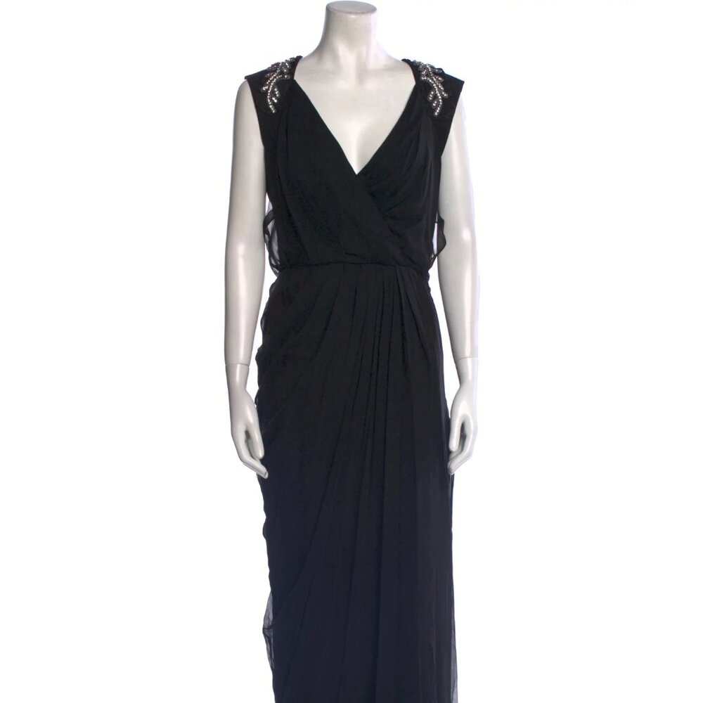 Tibi Silk Long Dress